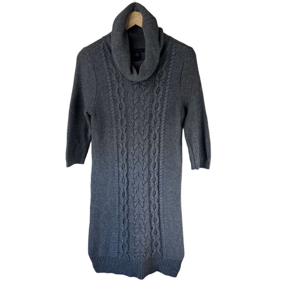 Tommy Hilfiger 3/4 Sleeved Cowl Neck Sweater Dress